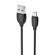 Кабель Borofone BX19 USB to MicroUSB 1m черный