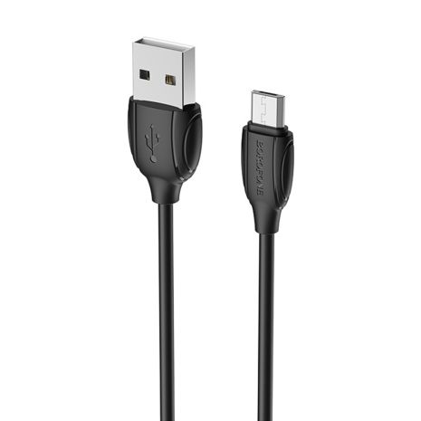 Кабель Borofone BX19 USB to MicroUSB 1m черный