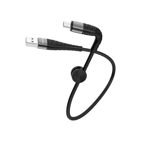 Кабель Borofone BX32 USB to MicroUSB 0.25m черный