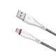 Кабель Borofone BX25 USB to MicroUSB, 1m, білий