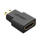 UGREEN Mini HDMI адаптер до HDMI Adapter (Black)(UGR-20101)