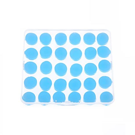 Беруши силиконовые BSCB30C мягкие принимающие форму комплект 30шт в кейсе Blue Беруши силиконовые BSCB30C мягкие принимающие форму комплект 30шт в кейсе Blue