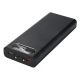 Корпус Multi-powerbank PD216, PD QC 22.5W, під елементи 21700 до 6 шт, USB-A, Type-C, MicroUSB, Lightning, Black
