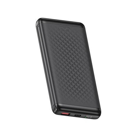 Портативный зарядник XO PB308 USB-C 20W/USB-A 22.5W Digital Fast Charger 10000mAh Черный