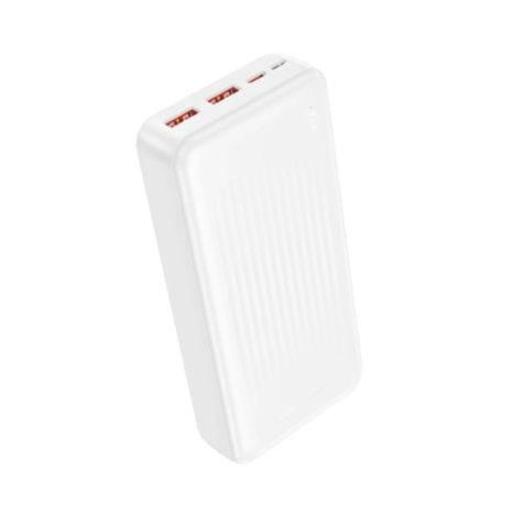 Белый повербанк BOROFONE BJ80A Clever 22.5W+PD20W, совместимый power bank (20000mAh) Белый повербанк BOROFONE BJ80A Clever 22.5W+PD20W, совместимый power bank (20000mAh)