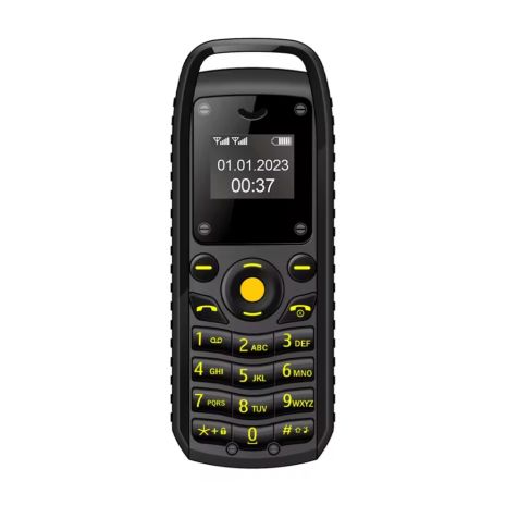 Мини телефон-гарнитура SERVO B25, 2 SIM-карты, Bluetooth, 380mAh Black