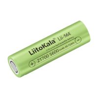 Аккумулятор LiitoKala Lii-56E 5600mAh 20.72Wh 21700 16.8A (28A) 3.7V Green