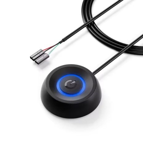 Выносная кнопка включения ПК TEUCER X3-BK с LED подсветкой, JFP1 Power switch interface 1.8m black Выносная кнопка включения ПК TEUCER X3-BK с LED подсветкой, JFP1 Power switch interface 1.8m black