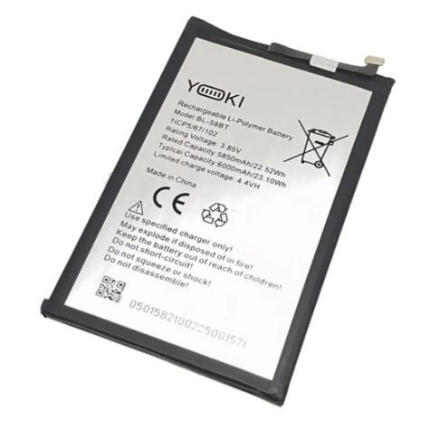 Аккумулятор для Tecno Pova 4/5 / Yoki BL-58BT Аккумулятор для Tecno Pova 4/5 / Yoki BL-58BT