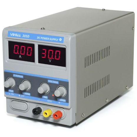 Блок живлення YIHUA 305D-I / трансформаторний / 30V 5A / цифрова індикація