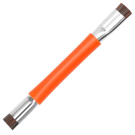 Щітка двостороння TELIJIA BS-01-A / антистатична / для ремонту плат