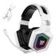 Наушники Onikuma Wireless Gaming Headset Headworn GT806 |BT5.4/2.4G, Type-C, 10-100H, RGB| white Наушники Onikuma Wireless Gaming Headset Headworn GT806 |BT5.4/2.4G, Type-C, 10-100H, RGB| white