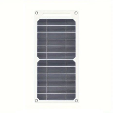 Портативная солнечная панель 1*USB 5V до 35W с карабинами и присосками (300*245mm) White-Grey Портативная солнечная панель 1*USB 5V до 35W с карабинами и присосками (300*245mm) White-Grey