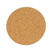 Подставки под чашку из коркового дерева 9см комплект 10шт круглые