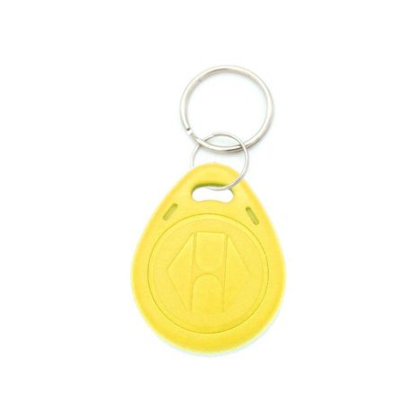 Чип-брелок RFID 125kHz (только чтение) EM4100/TK4100 34х29х5мм Yellow