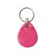 Чип-брелок RFID 125kHz (только чтение) EM4100/TK4100 34х29х5мм Pink