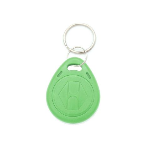 Чип-брелок RFID 125kHz (только чтение) EM4100/TK4100 34х29х5мм Green