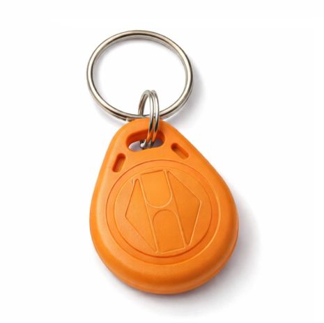 Чип-брелок RFID 125kHz (только чтение) EM4100/TK4100 34х29х5мм Orange