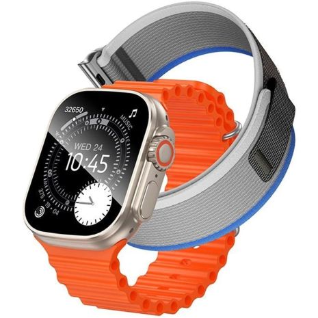 Смарт Годинник Hoco Y42 Ultra call version Neilon Золотий