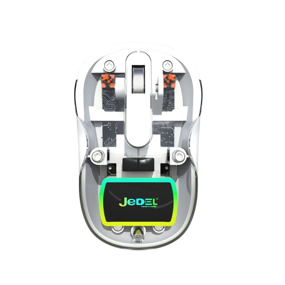 Беспроводная мышь Jedel WD141 transparent-white Беспроводная мышь Jedel WD141 transparent-white