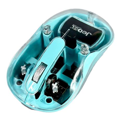 Беспроводная мышь Jedel WD141 transparent-blue