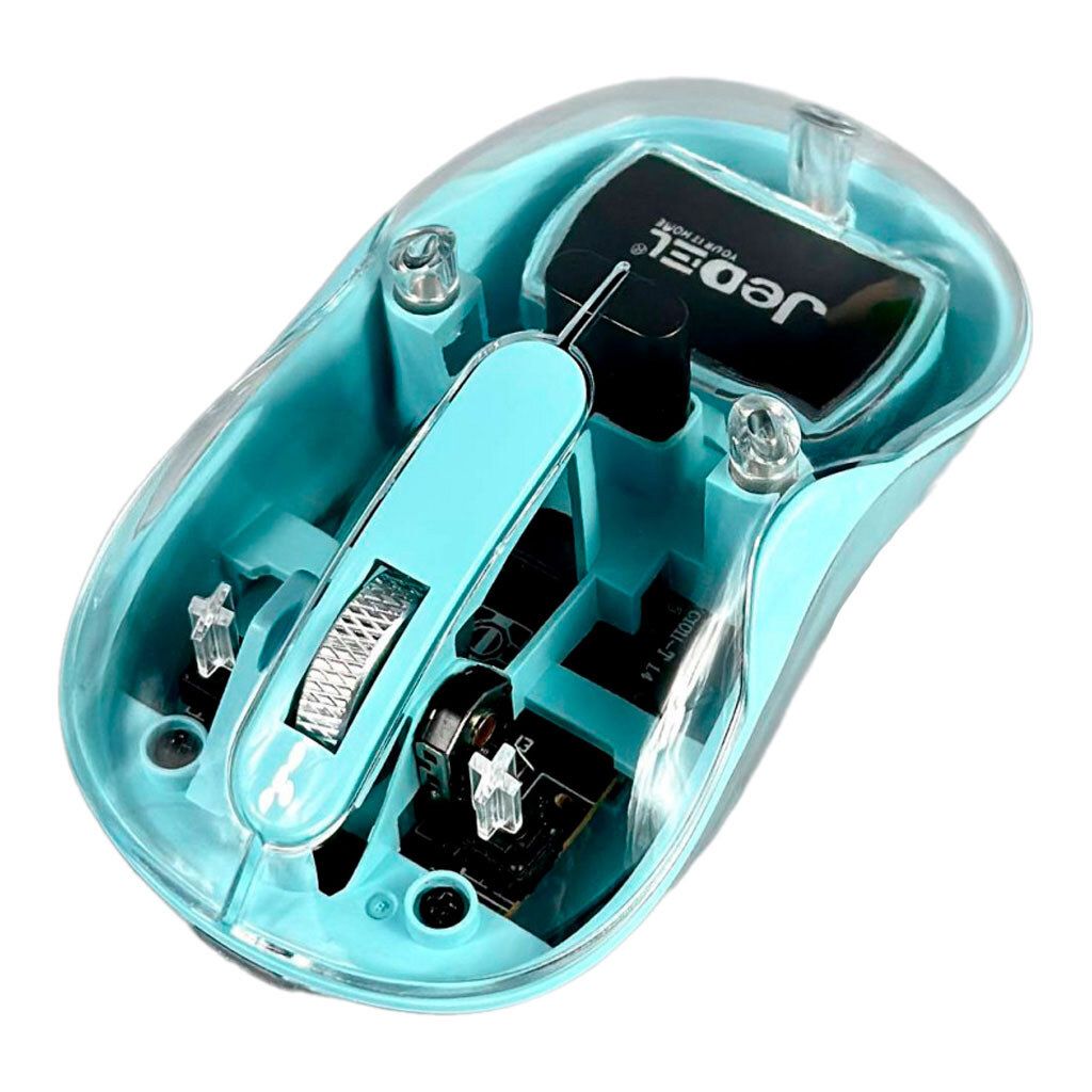 Беспроводная мышь Jedel WD141 transparent-blue Беспроводная мышь Jedel WD141 transparent-blue
