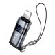 Адаптер переходник Hoco UA44 Lightning to Type-C metal gray Адаптер переходник Hoco UA44 Lightning to Type-C metal gray