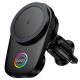 Автодержатель Hoco HW36 магнитный с беспроводной зарядкой 15W black Автодержатель Hoco HW36 магнитный с беспроводной зарядкой 15W black