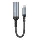 Адаптер переходник Hoco UA43A Type-C to HDTV metal gray Адаптер переходник Hoco UA43A Type-C to HDTV metal gray