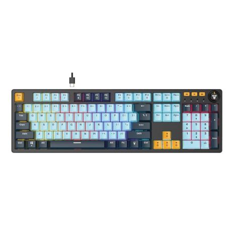 Клавиатура Игровая Fantech ATOM107S MK893S MIZU Red Switch Blue