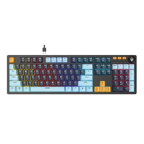 Клавиатура Игровая Fantech ATOM107S MK893S MIZU Red Switch Navy