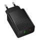 Сетевое Зарядное Устройство Borofone BAS74A 1USB-C/1USB PD/QC 20W Черный Сетевое Зарядное Устройство Borofone BAS74A 1USB-C/1USB PD/QC 20W Черный