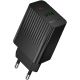 Мережевий Зарядний пристрій Borofone BAS76A 1USB-C/1USB PD/QC 30W Чорний Мережевий Зарядний пристрій Borofone BAS76A 1USB-C/1USB PD/QC 30W Чорний