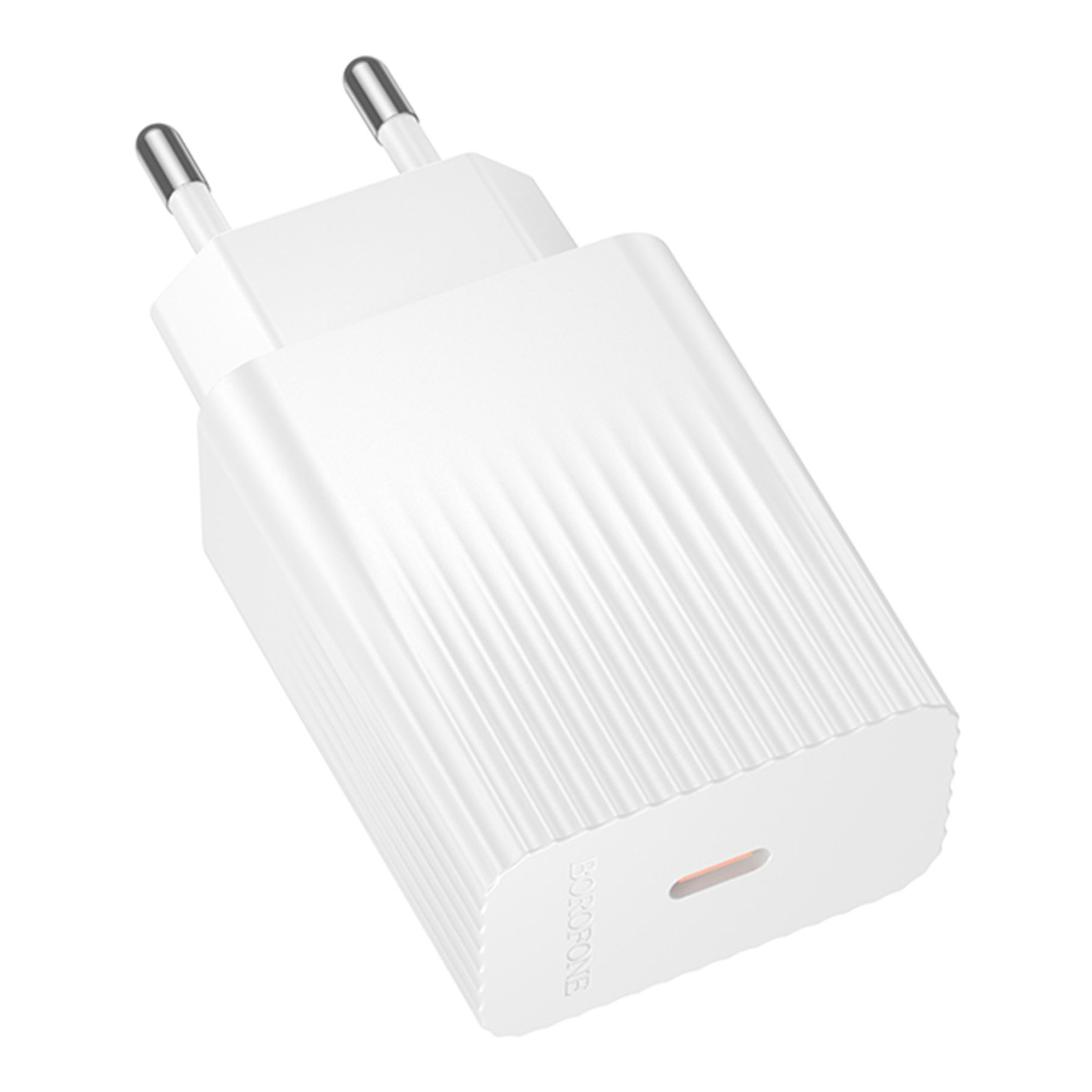 Сетевое Зарядное Устройство Borofone BAS73A 1USB-C PD/QC 20W Белый Сетевое Зарядное Устройство Borofone BAS73A 1USB-C PD/QC 20W Белый