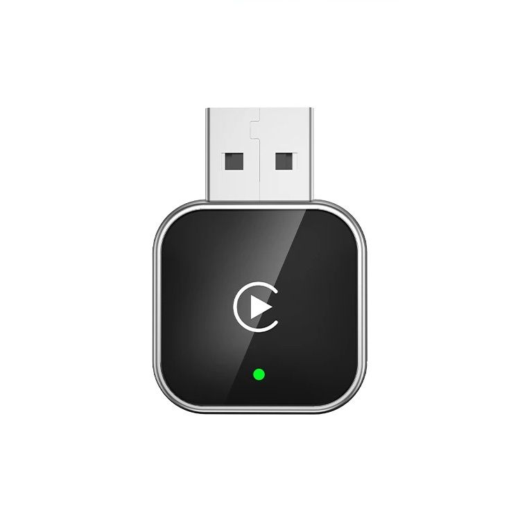 Адаптер беспроводной 2в1 для Apple Carplay/Android Auto USB/WIFI 5GHz/ Bluetooth 5.0 (C002KG) Black-grey Адаптер беспроводной 2в1 для Apple Carplay/Android Auto USB/WIFI 5GHz/ Bluetooth 5.0 (C002KG) Black-grey