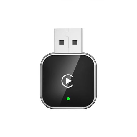 Адаптер беспроводной 2в1 для Apple Carplay/Android Auto USB/WIFI 5GHz/ Bluetooth 5.0 (C002KG) Black-grey Адаптер беспроводной 2в1 для Apple Carplay/Android Auto USB/WIFI 5GHz/ Bluetooth 5.0 (C002KG) Black-grey