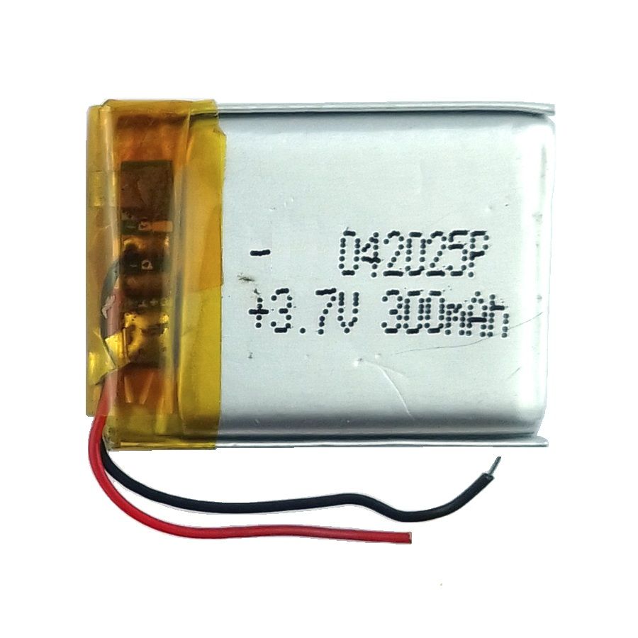 Внутренний Аккумулятор 042025P 27*20*4 300mAh 3.7V Внутренний Аккумулятор 042025P 27*20*4 300mAh 3.7V