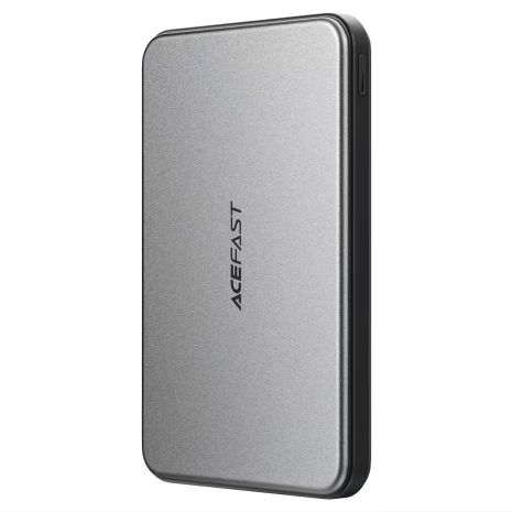 Повербанк Acefast M30 PD magnetic fast charging power bank with cable 5000mAh |2Type-C, 20W/3A, PD/QC| black Повербанк Acefast M30 PD magnetic fast charging power bank with cable 5000mAh |2Type-C, 20W/3A, PD/QC| black