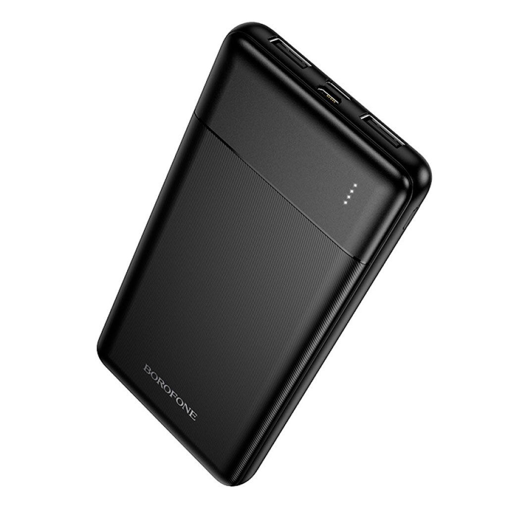 Повербанк BOROFONE BJ88 Clever Power Bank 10000mAh | 2USB/1Type-C, 2A | black Повербанк BOROFONE BJ88 Clever Power Bank 10000mAh | 2USB/1Type-C, 2A | black