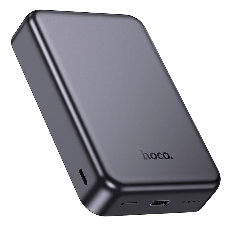 Повербанк HOCO J160A Original PD magnetic power bank 10000mAh |1Type-C/1Lightning, 20W/3A, PD/QC| grey Повербанк HOCO J160A Original PD magnetic power bank 10000mAh |1Type-C/1Lightning, 20W/3A, PD/QC| grey