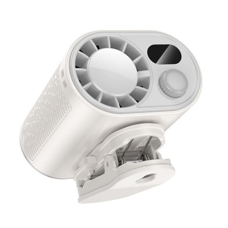 Вентилятор HOCO portable fan HX609 |100 Levels, 9.5h, 70dB| white Вентилятор HOCO portable fan HX609 |100 Levels, 9.5h, 70dB| white