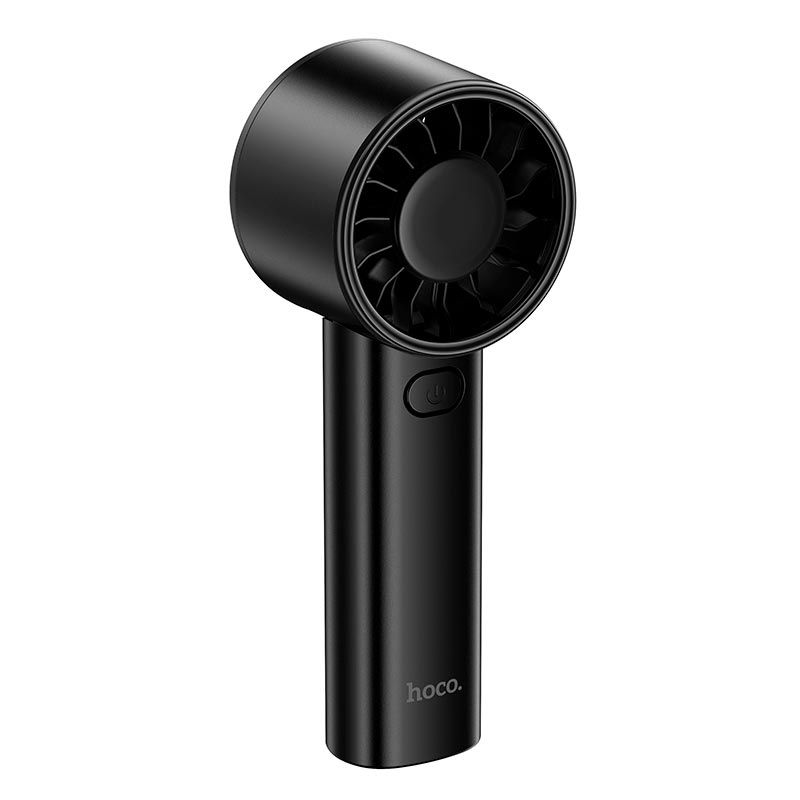 Вентилятор HOCO handheld fan HX600 |3Levels, 1.5-4.5h| black Вентилятор HOCO handheld fan HX600 |3Levels, 1.5-4.5h| black