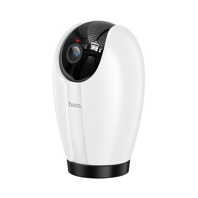 Камера видеонаблюдения HOCO Indoor PTZ HD camera D6 |3MP, FHD, Google Assistant, Infrared| white Камера видеонаблюдения HOCO Indoor PTZ HD camera D6 |3MP, FHD, Google Assistant, Infrared| white