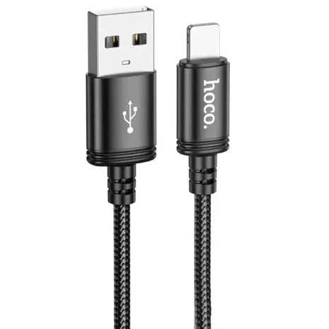 USB Кабель HOCO X89 USB - Lightning черный USB Кабель HOCO X89 USB - Lightning черный