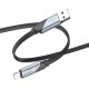 USB Кабель HOCO U119 USB - Lightning черный USB Кабель HOCO U119 USB - Lightning черный
