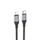 Кабель Hoco X102 Type-C to Lightning PD 27W черный Кабель Hoco X102 Type-C to Lightning PD 27W черный