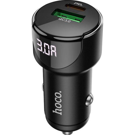 Автомобильное ЗУ Hoco Z42 PD20W+QC 3.0 Black Автомобильное ЗУ Hoco Z42 PD20W+QC 3.0 Black
