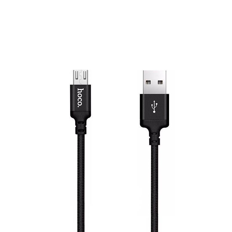 USB Cable Hoco X14 Times Speed MicroUSB Black 1m USB Cable Hoco X14 Times Speed MicroUSB Black 1m