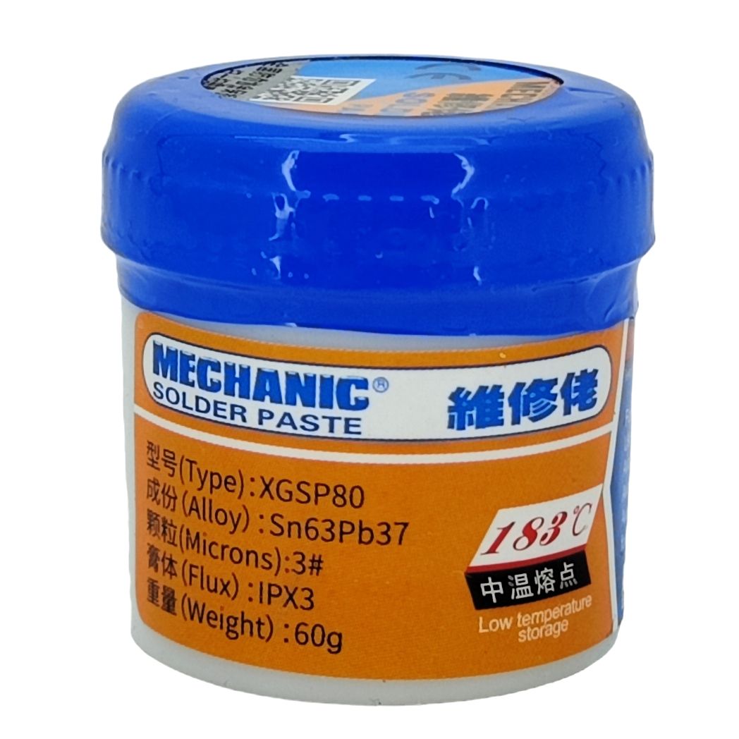 Паста BGA Mechanic XG-80 60 г Паста BGA Mechanic XG-80 60 г