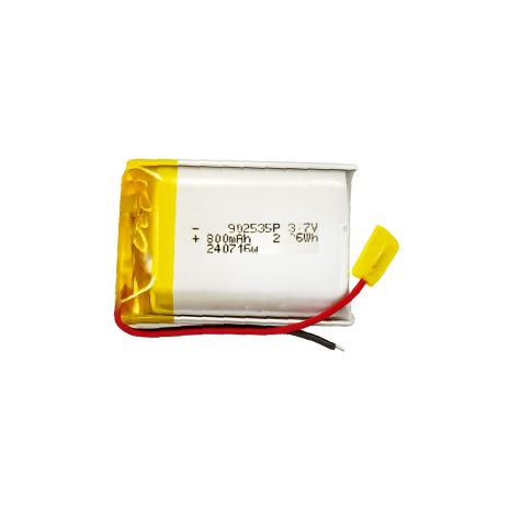 Аккумулятор 902535P универсальный с контроллером, 90 х 25 х 35 мм (800 mAh)/ для кейсов наушников, смарт часов, MP3 плееров Аккумулятор 902535P универсальный с контроллером, 90 х 25 х 35 мм (800 mAh)/ для кейсов наушников, смарт часов, MP3 плееров